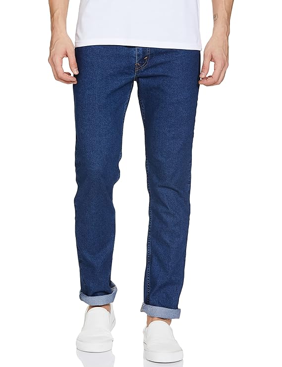 slim fit mid rise stretchable jeans